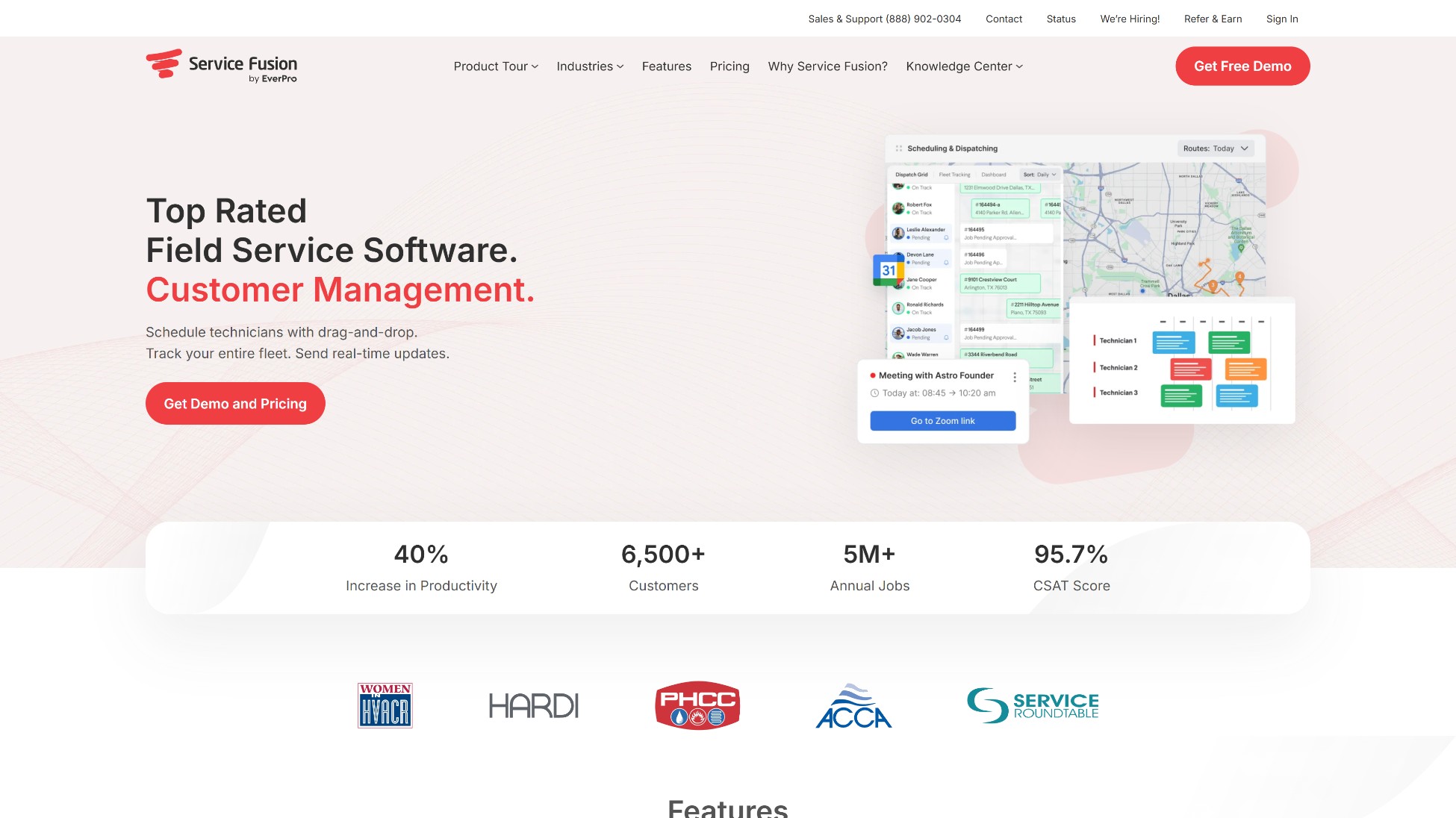 Service Fusion - Best Flat-Rate Pricing for Mid-Size Teams