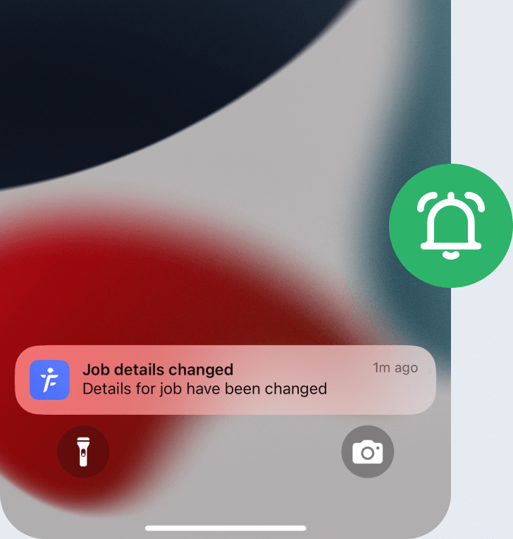Real-time updates in the field
