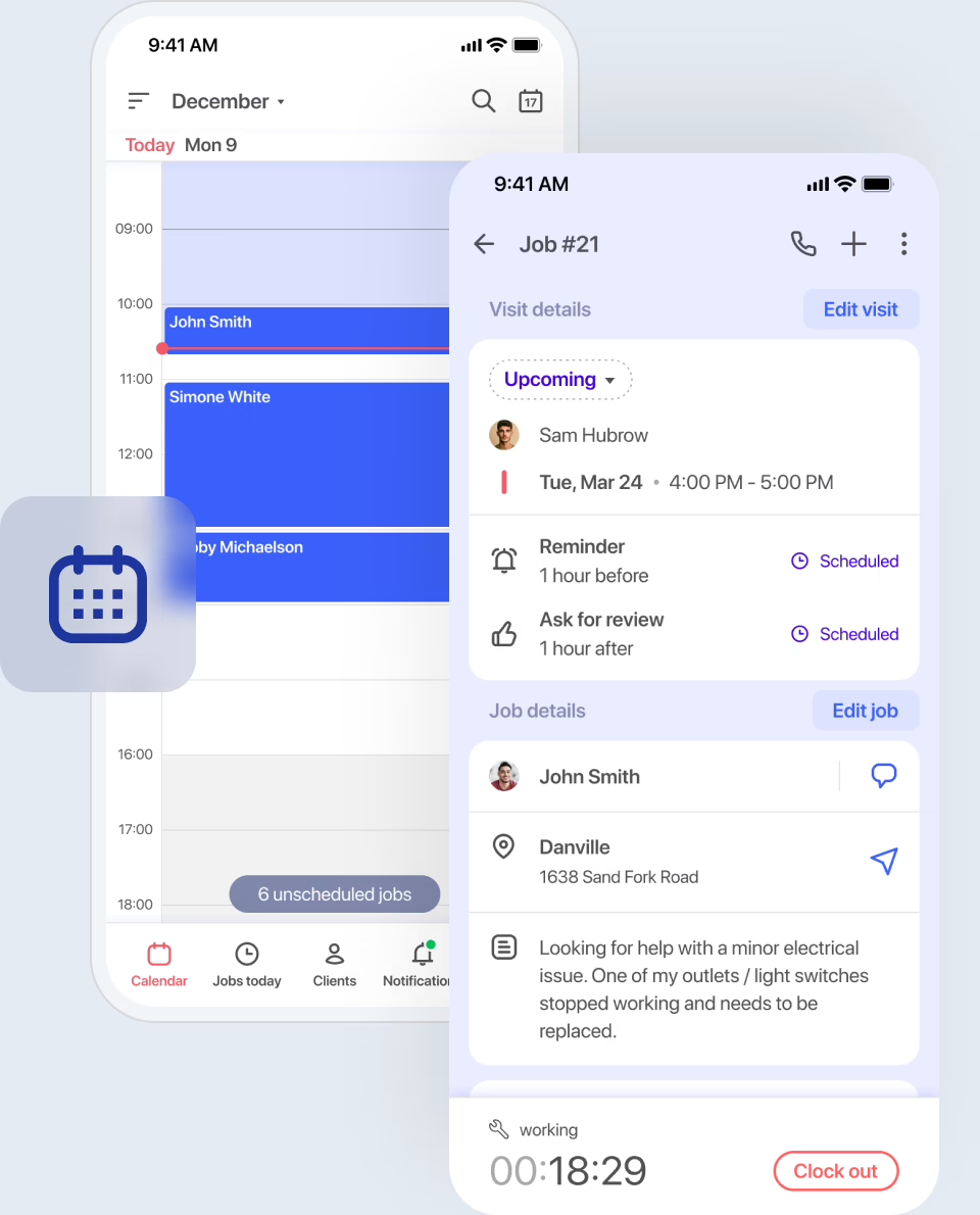 Fast job scheduling for urgent calls