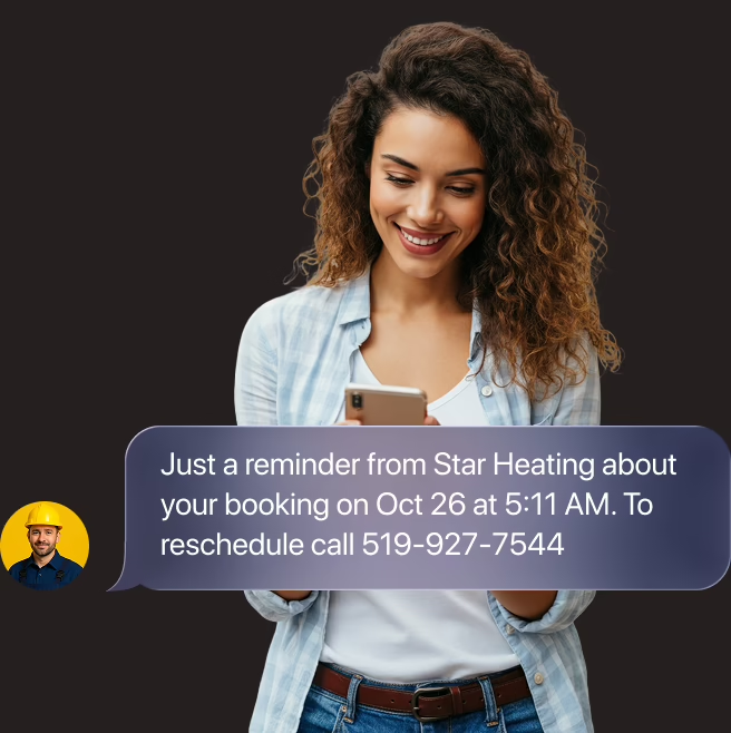 Automated text reminders