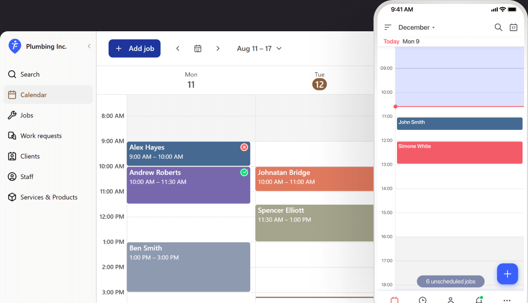 Clutter-free Scheduling