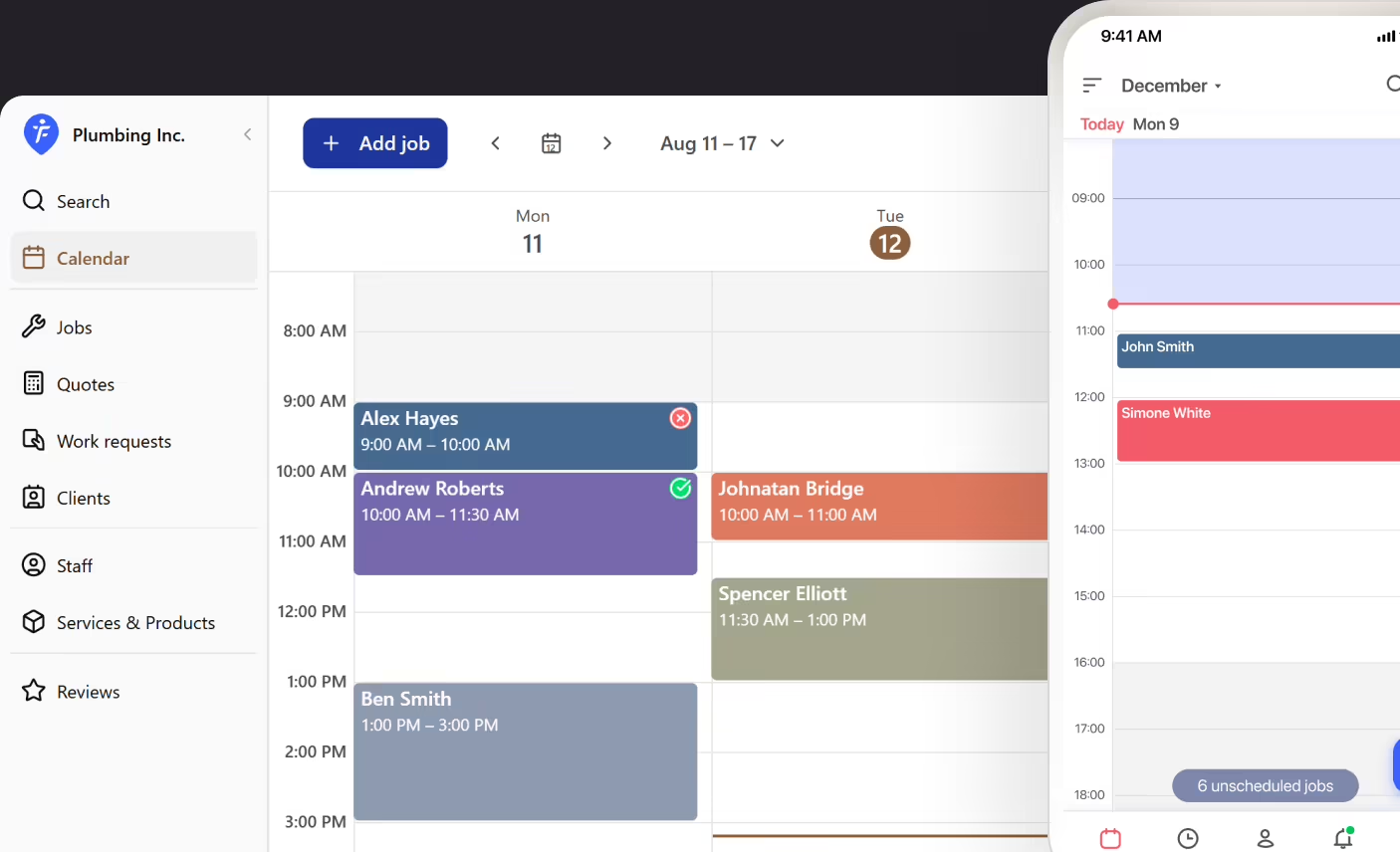 Fast job scheduling
