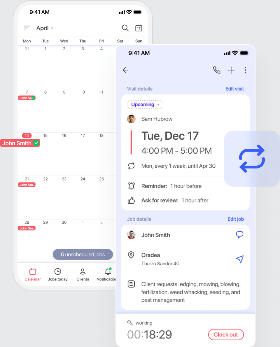 Easy job scheduling for urgent calls