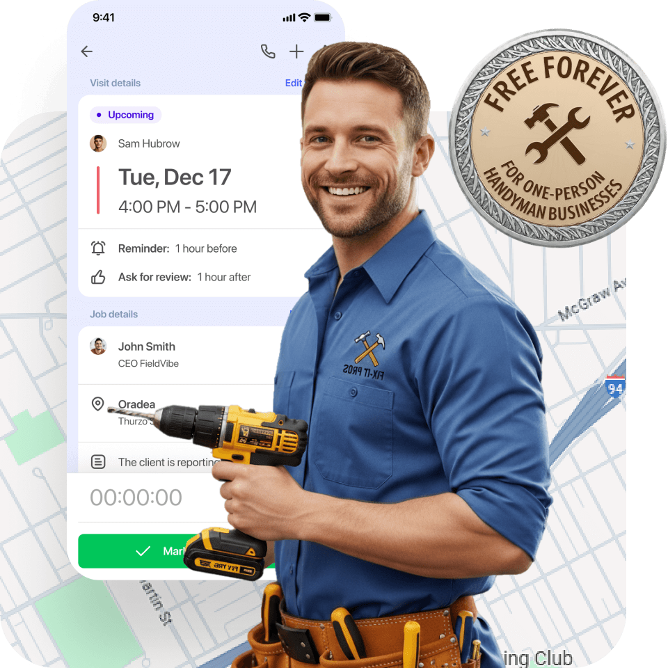 Free handyman scheduling software