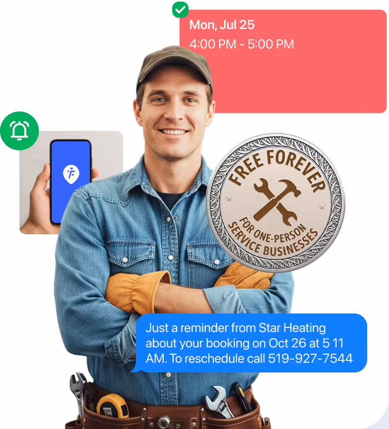 FieldVibe Free Plan, built for solopreneurs
